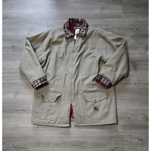 Vintage‎ BERNE Barn Chore Jacket Coat Womens XL Quilted Lined Duck Canvas